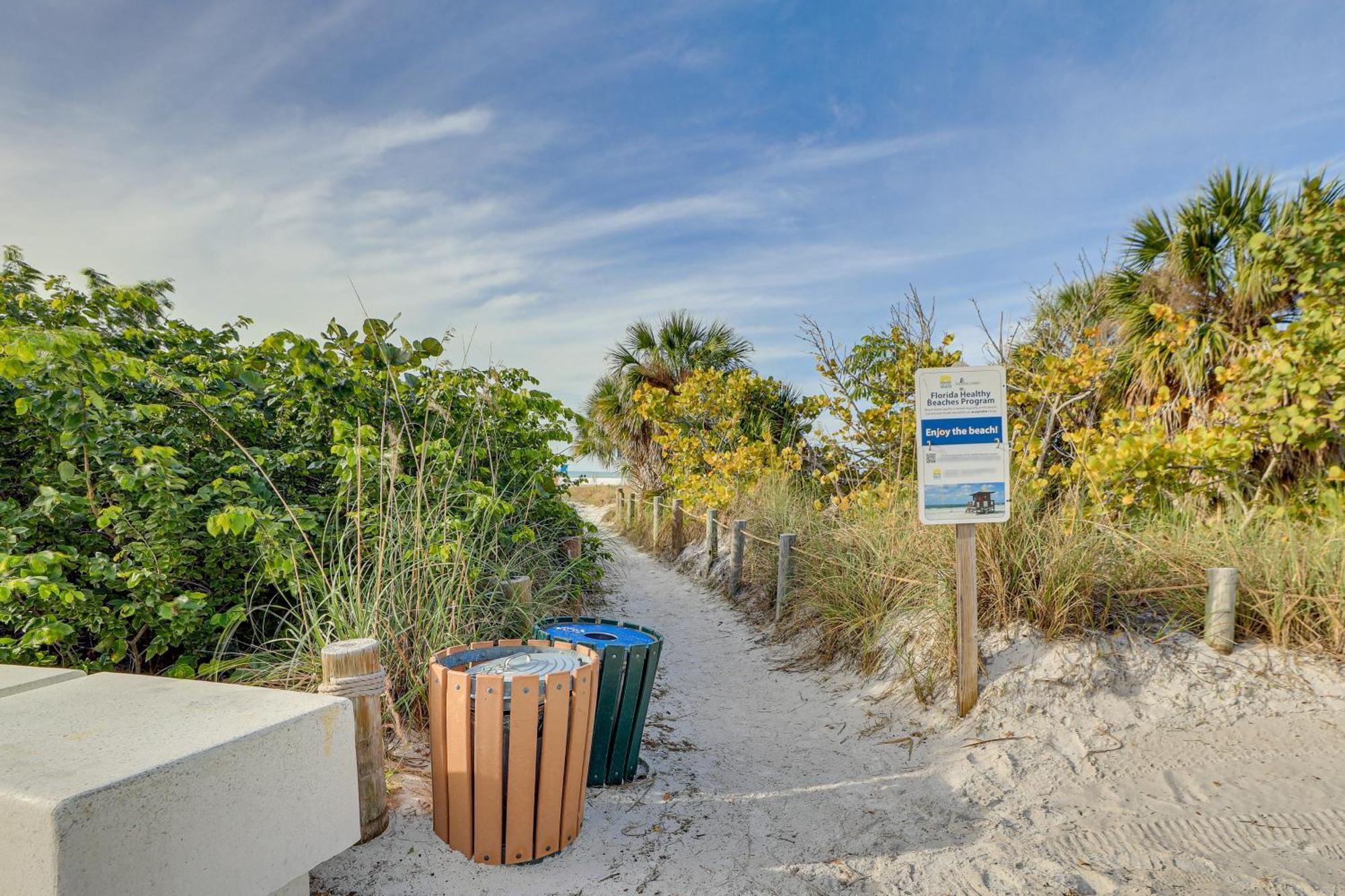Beachfront Siesta Key Condo With Pool Access! Exterior foto